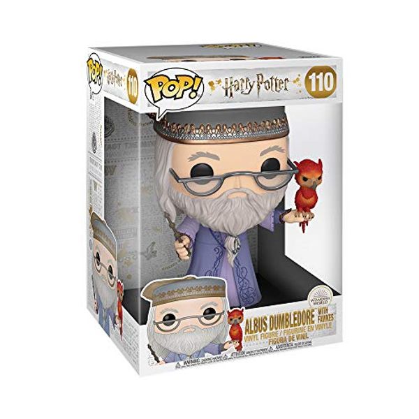 Cover Art for 0889698480383, FUNKO POP! Harry Potter: Dumbledore w/ Fawkes 10" by Funko