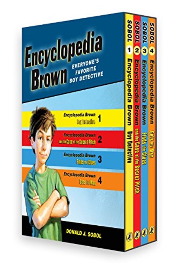 Cover Art for 2015142409855, Encyclopedia Brown 4 Volume Boxed Set by Donald J. Sobol