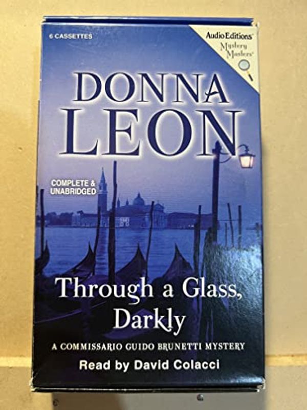 Cover Art for 9781572705401, Through a Glass, Darkly by Donna Leon