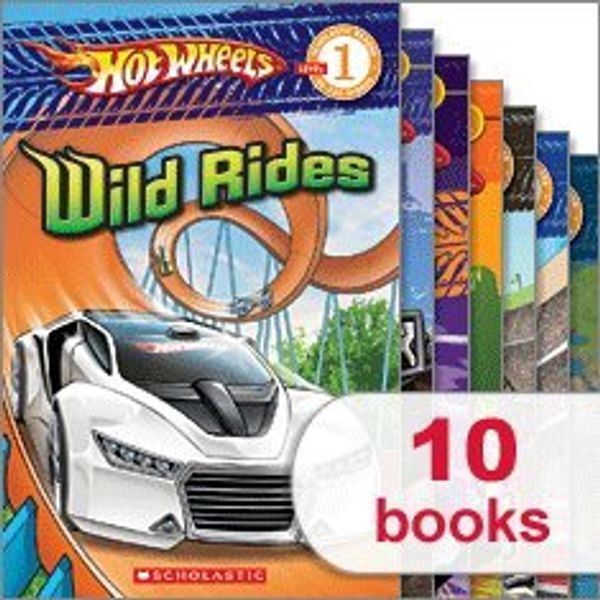 Cover Art for 9780545372190, Hot Wheels Readers Library (10 Books) (Scholastic Reader Level 1, Drag Race!, Off-Roading, Race the World!, Racing U.S.A., Start Your Engines, Street Heat, Stunt Show!, Monster Trucks!, To the Extreme, Wild Rides) by Ace Landers