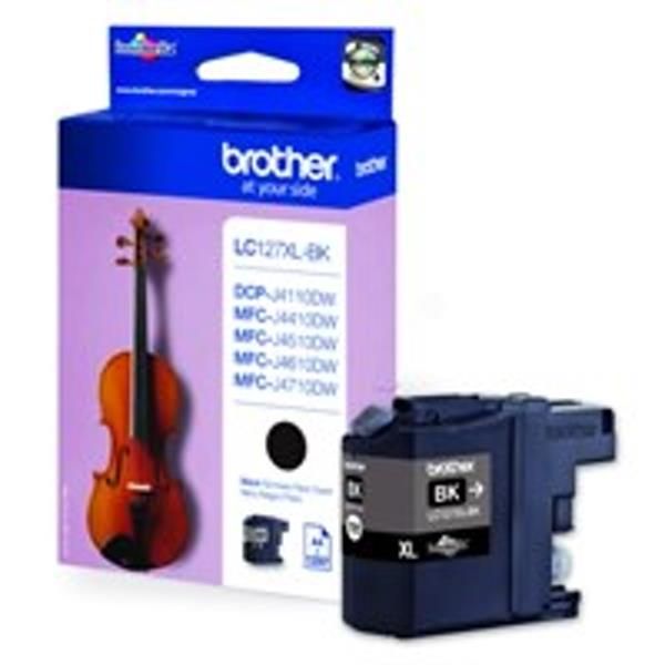 Cover Art for 4977766713931, Brother LC-127XLBK Ink Cartridge Black, 1.2K Pages, 9ml by Unknown