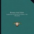 Cover Art for 9781164950585, Romeo and Juliet by William Shakespeare