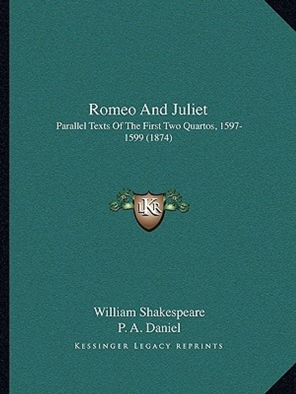 Cover Art for 9781164950585, Romeo and Juliet by William Shakespeare