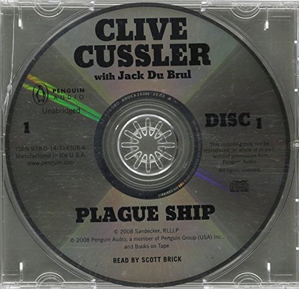 Cover Art for B008HNFCAK, Plague Ship by Clive Cussler and Jack Debrul Unabridged CD Audiobook (Numa Files) by Clive Cussler and Jack Dubrul