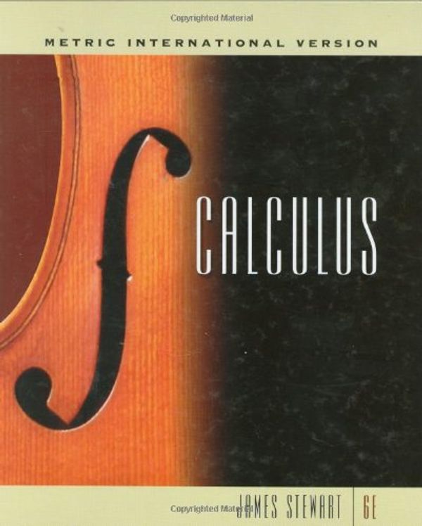 Cover Art for 9780495383628, Calculus by James Stewart