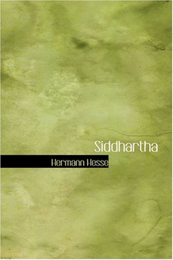 Cover Art for 9780554354156, Siddhartha by Hermann Hesse