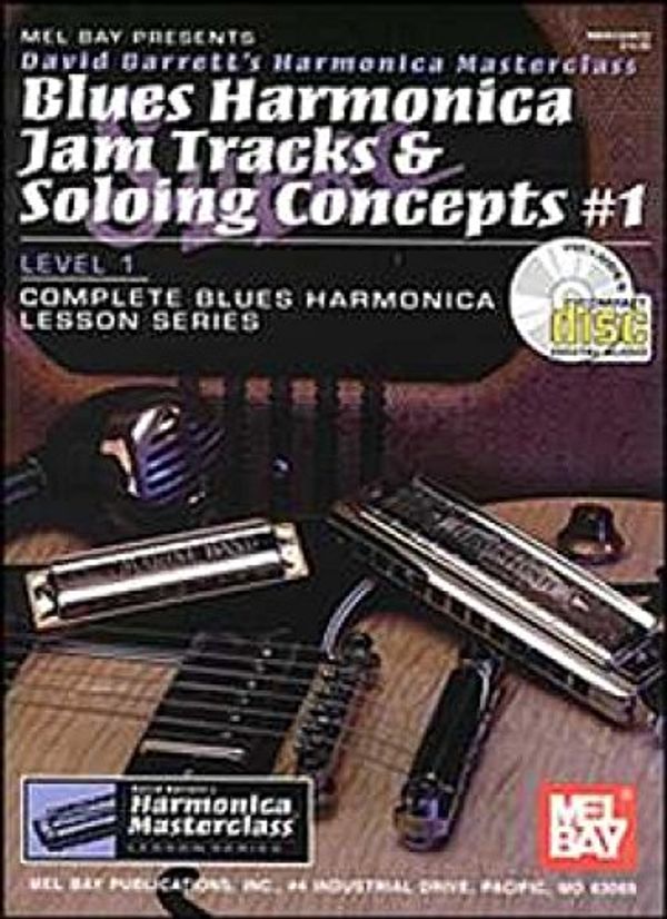 Cover Art for 9780786656530, Blues Harmonica Jam Tracks & Soloing Concepts #1 by David Barrett