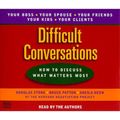 Cover Art for B00005454M, Difficult Conversations: How to Discuss What Matters Most by Douglas Stone, Bruce Patton, Sheila Heen