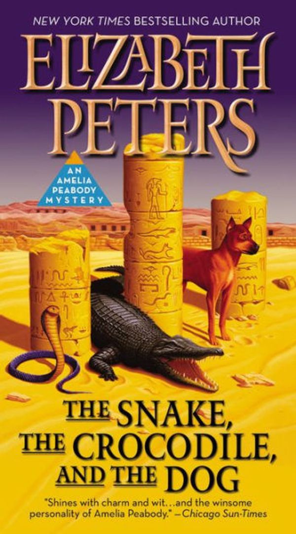 Cover Art for 9780446515856, The Snake, the Crocodile and the Dog by Elizabeth Peters