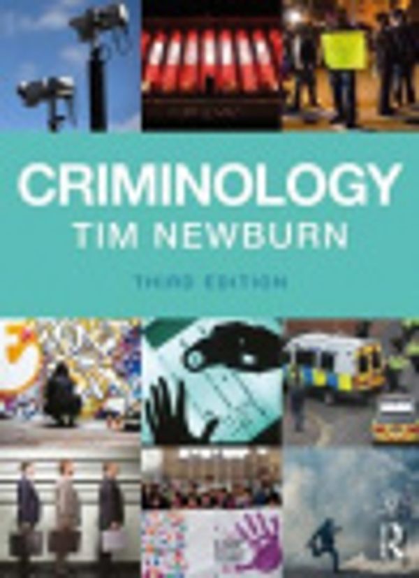 Cover Art for 9781317244264, Criminology by Tim Newburn