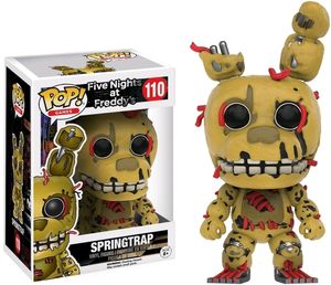 Cover Art for 0889698110334, Funko POP Games Five Nights at Freddy Springtrap #110  Vinyl Figure by FUNKO
