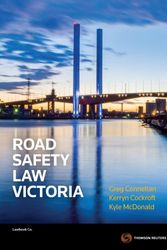 Cover Art for 9780455236537, Road Safety Law Victoria by Greg Connellan