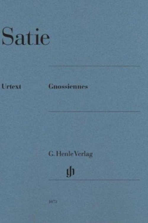 Cover Art for 9790201810737, Gnossiennes by Satie E