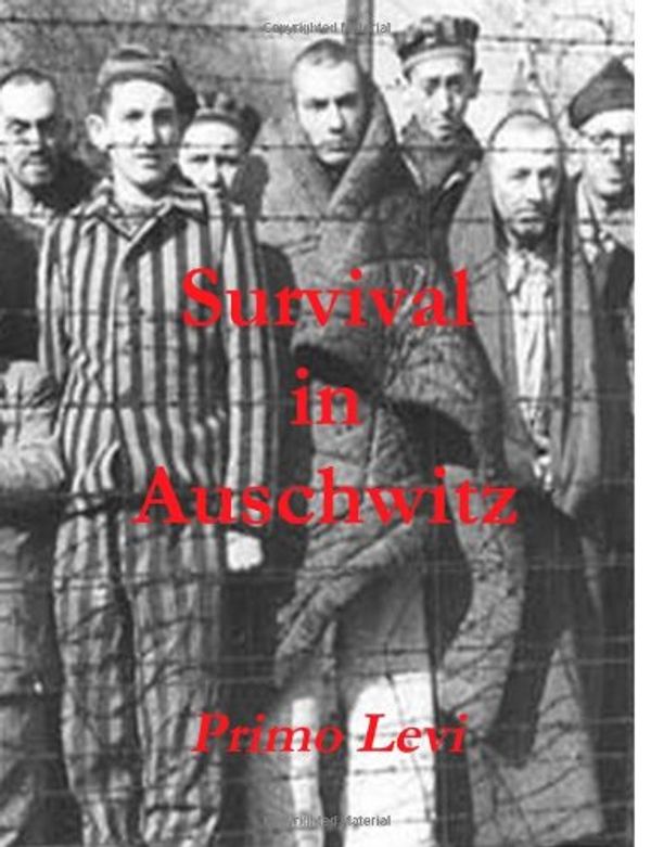 Cover Art for 9781479125777, Survival in Auschwitz by Primo Levi