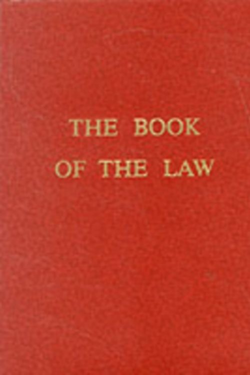 Cover Art for 9780877283348, The Book of the Law by Aleister Crowley