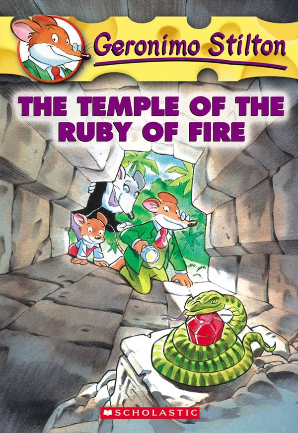 Cover Art for 9781921989988, The Temple of the Ruby of Fire by Geronimo Stilton