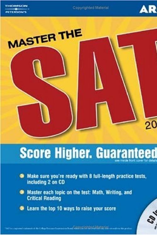 Cover Art for 9780768919158, Arco Master the SAT by Pine