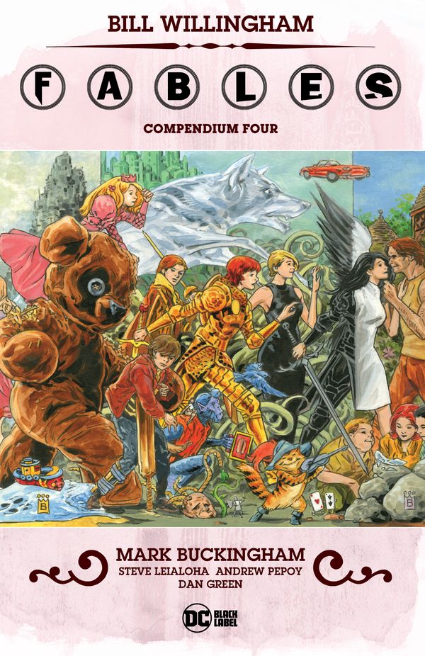 Cover Art for 9781779513342, Fables Compendium Four by Bill Willingham