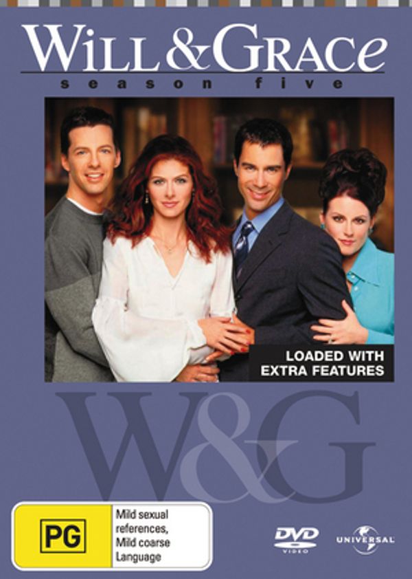 Cover Art for 5050582518450, Will and Grace: Season 5 by USPHE