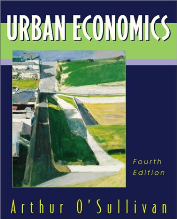 Cover Art for 9780256263312, Urban Economics by Arthur O'Sullivan