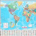 Cover Art for 8601300035314, Collins The World: Paper Wall Map by Collins Maps