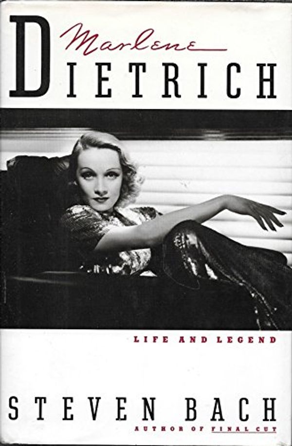 Cover Art for 9780380710881, Marlene by Marlene Dietrich