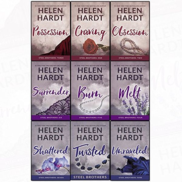 Cover Art for 9789123650248, steel brothers saga series 1, 2 and 3 : 9 books collection set by helen hardt (obsession, possession, craving, surrender, burn, melt, shattered, unraveled, twisted) by Helen Hardt