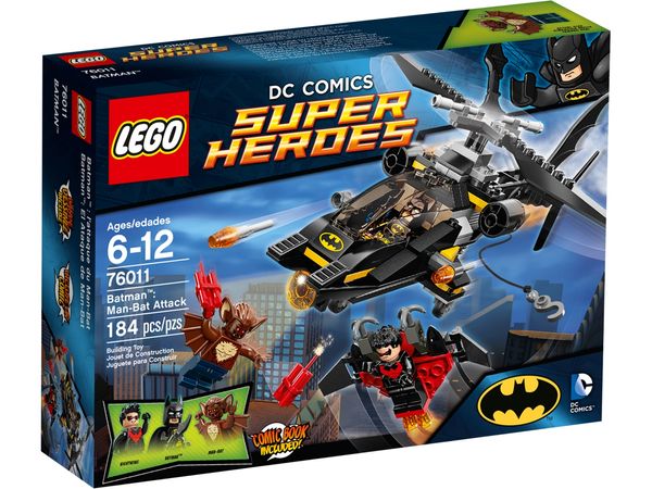 Cover Art for 5702015128056, Batman: Man-Bat Attack Set 76011 by Lego