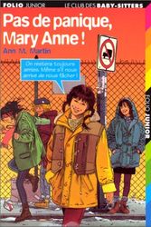 Cover Art for 9782070505135, Pas de panique, Mary-Anne ! by Martin