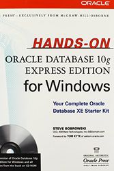 Cover Art for 9780072263312, Hands-on Oracle Database 10g Express Edition for Windows by Steve Bobrowski