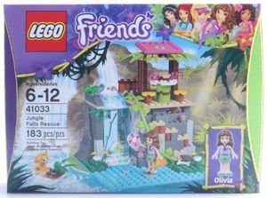 Cover Art for 0673419211093, Jungle Falls Rescue Set 41033 by LEGO