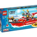 Cover Art for 0673419129558, Fire Boat Set 7207 by LEGO City