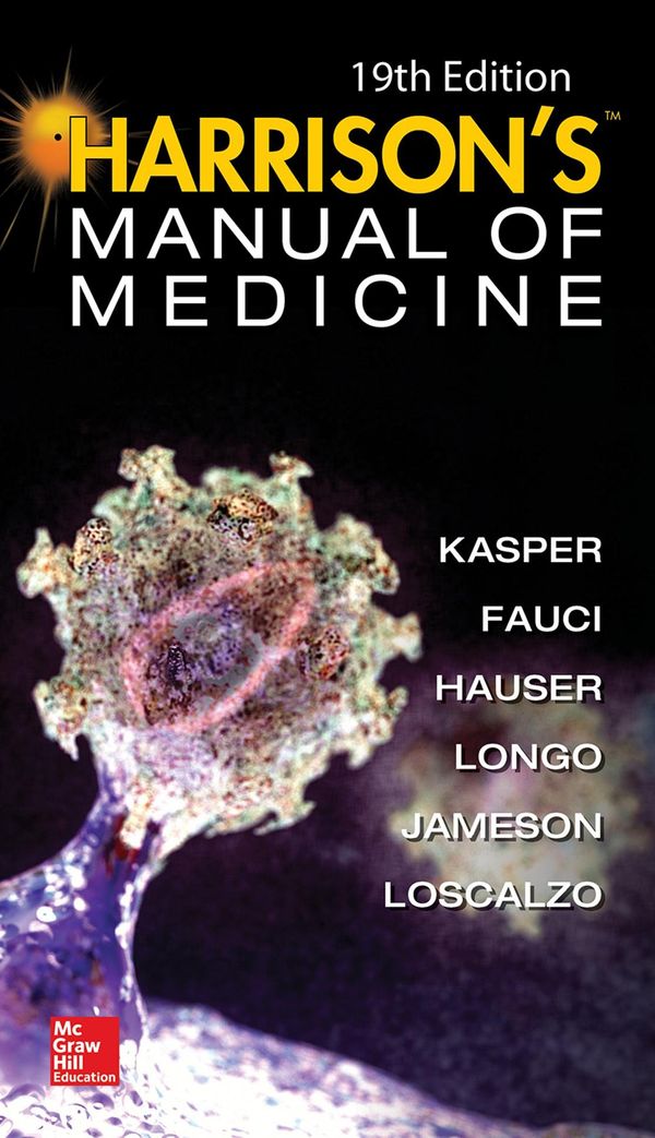 Cover Art for 9780071828543, Harrisons Manual of Medicine, 19th Edition by Dennis L. Kasper