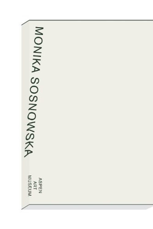 Cover Art for 9780934324601, Monika Sosnowska by Monika Sosnowska