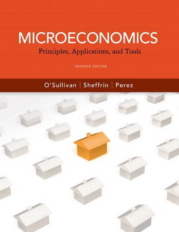 Cover Art for 9780132555517, Microeconomics by Arthur O'Sullivan