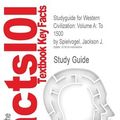 Cover Art for 9781614904854, Studyguide for Western Civilization: Volume A: To 1500 by Spielvogel, Jackson J., ISBN 9780495502883 by Cram101 Textbook Reviews