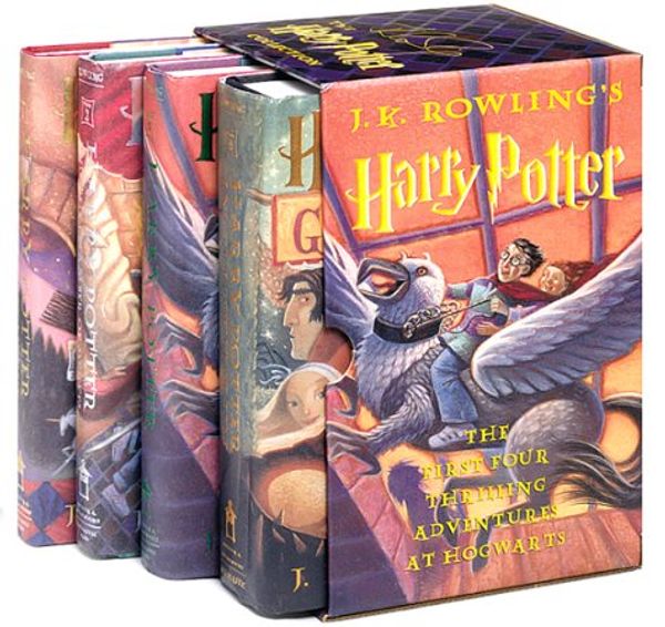 Cover Art for 9780439249546, Harry Potter Hardcover Boxed Set (Books 1-4) by J. K. Rowling