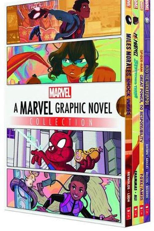 Cover Art for 9781761206764, A Marvel Graphic Novel 4-Book Collection by Unknown