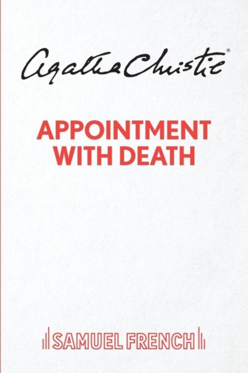 Cover Art for 9780573110191, Appointment With Death by Agatha Christie