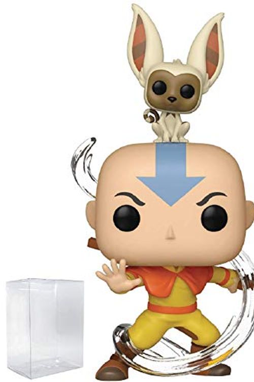 Cover Art for 0707283750515, Funko Avatar: The Last Airbender - Aang with Momo Pop! Vinyl Figure (Includes Compatible Pop Box Protector Case) by FunKo