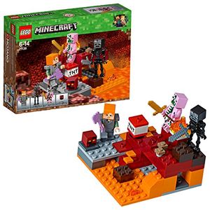 Cover Art for 5702016108934, LEGO Minecraft The Nether Fight 21139 Playset Toy by LEGO