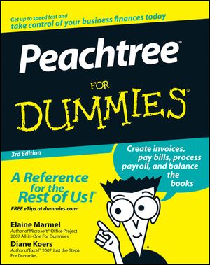 Cover Art for 9781118051955, Peachtree For Dummies by Elaine Marmel, Diane Koers