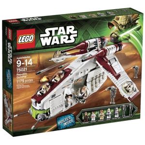 Cover Art for 0673419191401, Republic Gunship Set 75021 by LEGO