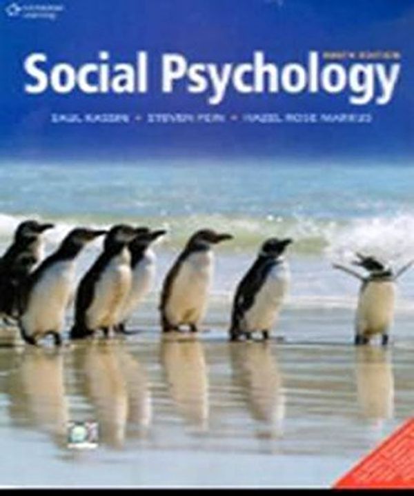 Cover Art for 9788131525739, Social Psychology, 9th ed. by Kassin/ Fein/ Markus