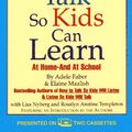 Cover Art for 9780671529260, How to Talk So Kids Can Learn by Adele Faber