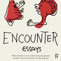 Cover Art for 9780571250899, Encounter by Milan Kundera