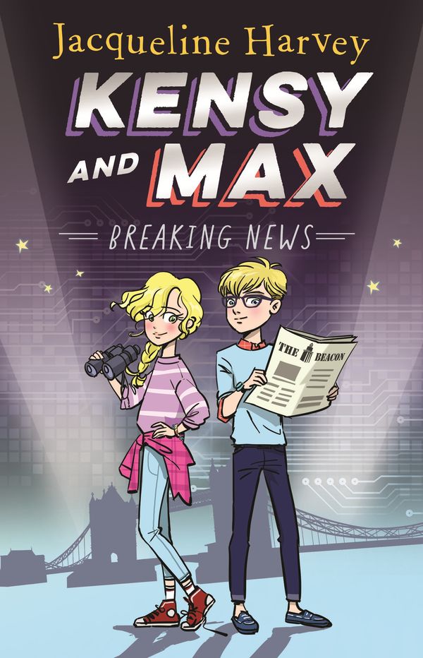 Cover Art for 9780143780656, Kensy and Max 1: Breaking News by Jacqueline Harvey