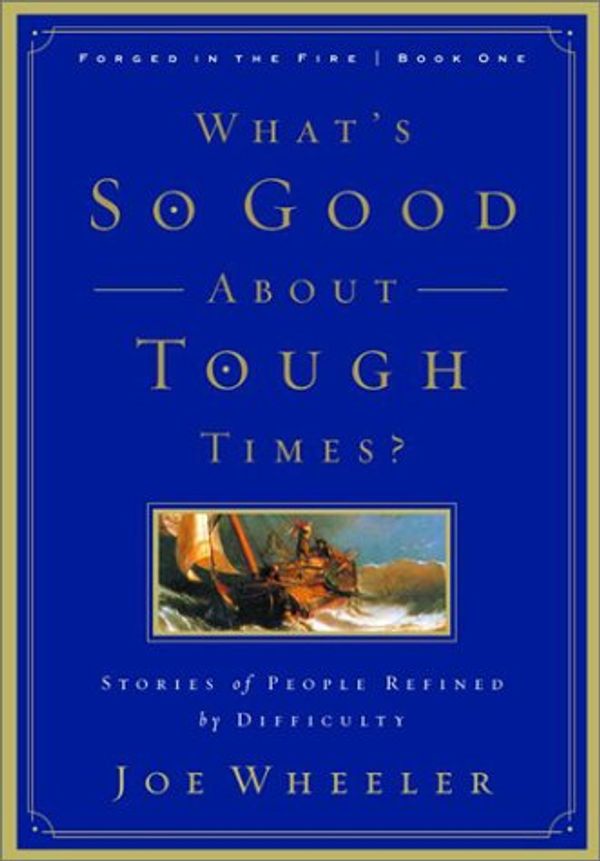 Cover Art for 9781578563210, What's So Good About Tough Times?: Stories of People Refined by Difficulty (Forged in the Fire) by Joe Wheeler, Joe Wheeler