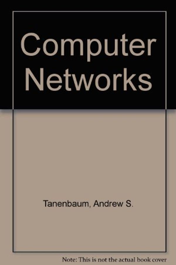 Cover Art for 9780131646995, Computer Networks by Andrew S. Tanenbaum