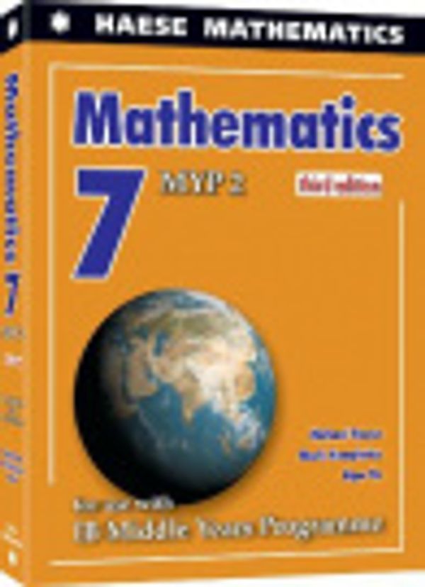 Cover Art for 9781922416308, Mathematics 7 (MYP 2) by Michael Haese